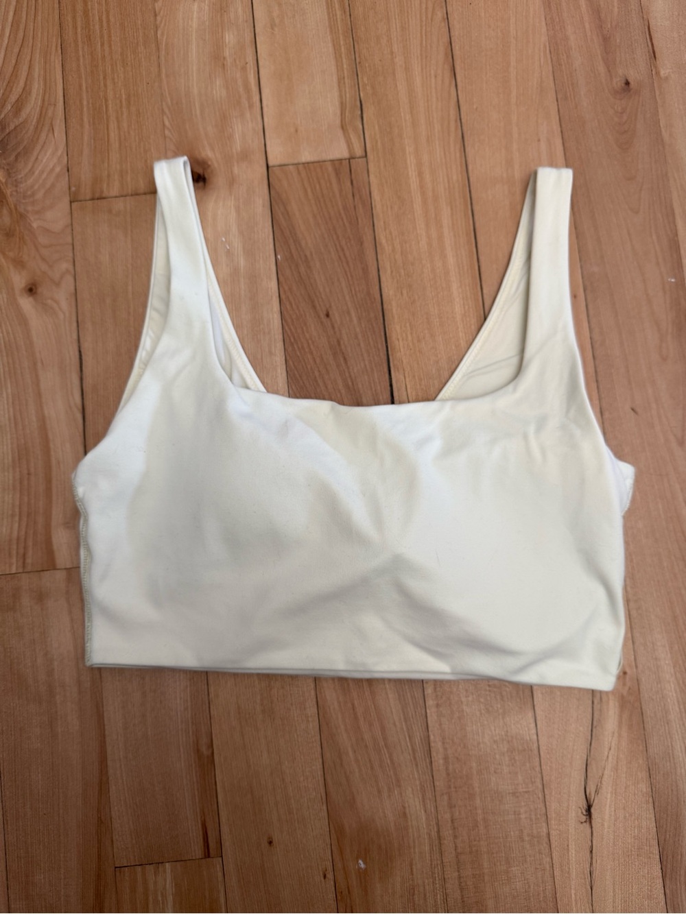 lululemon athletica yellow pastel Scoop Bralette